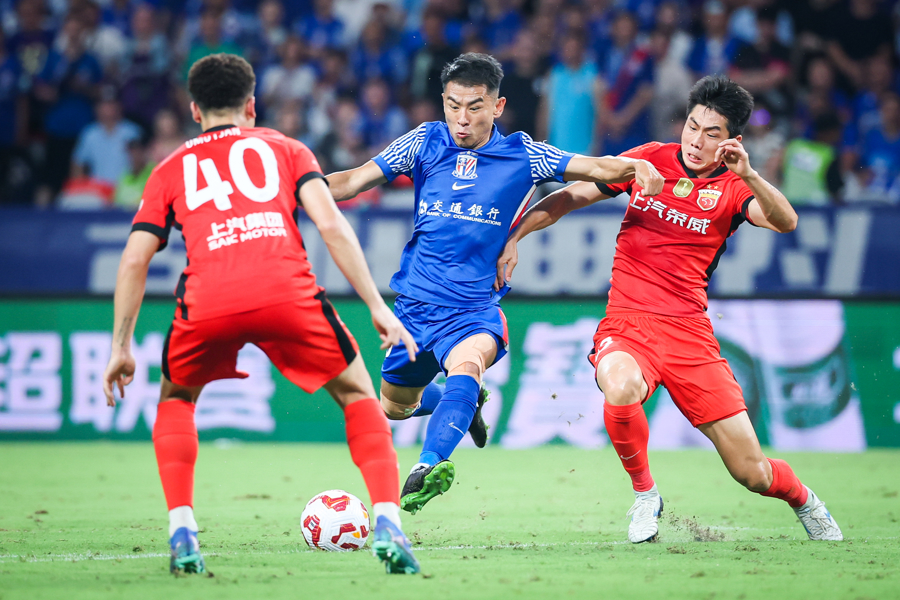 上海德比揭幕！申花胜上港，豪取关键三分